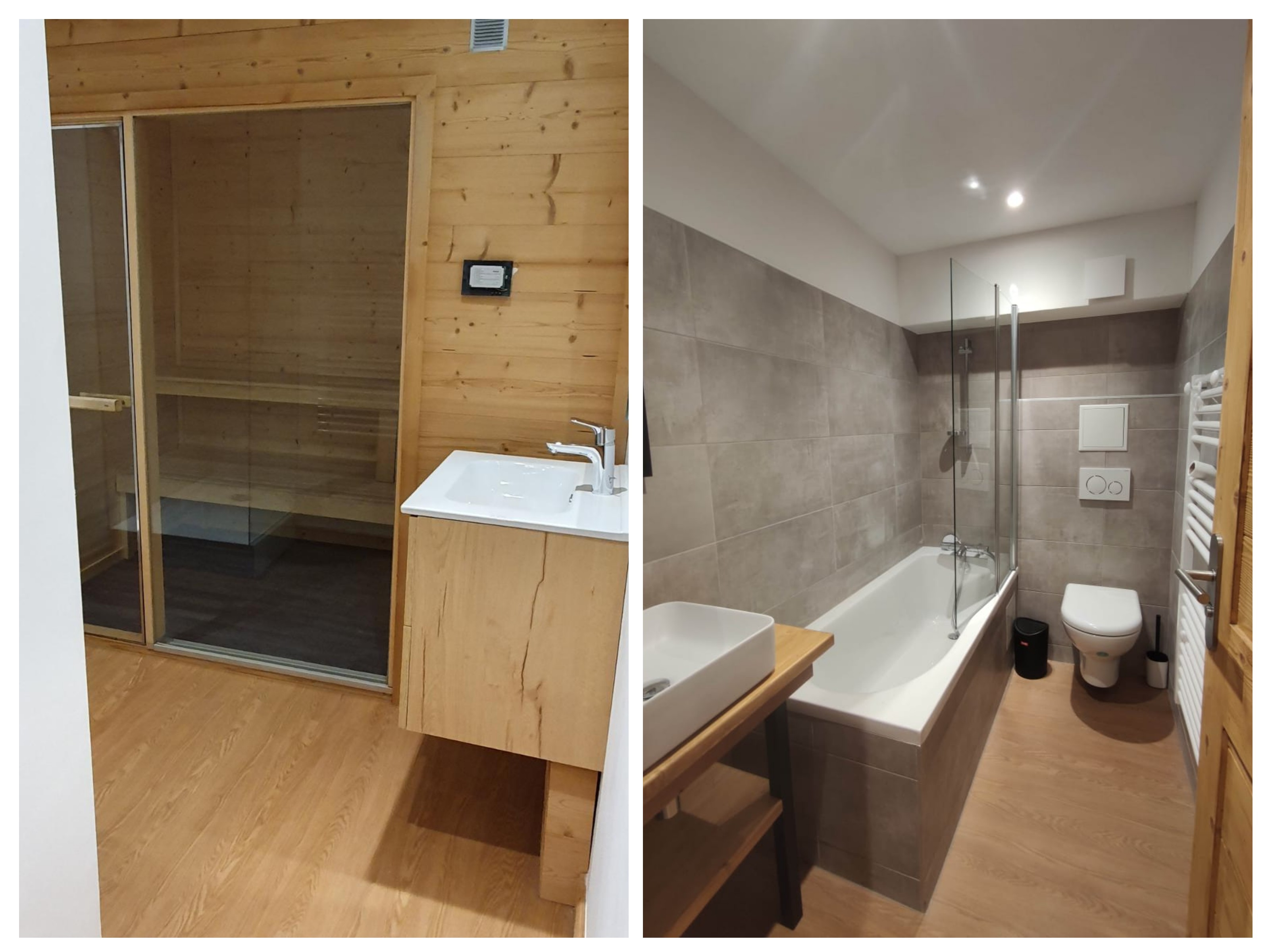 Salle bains - sauna