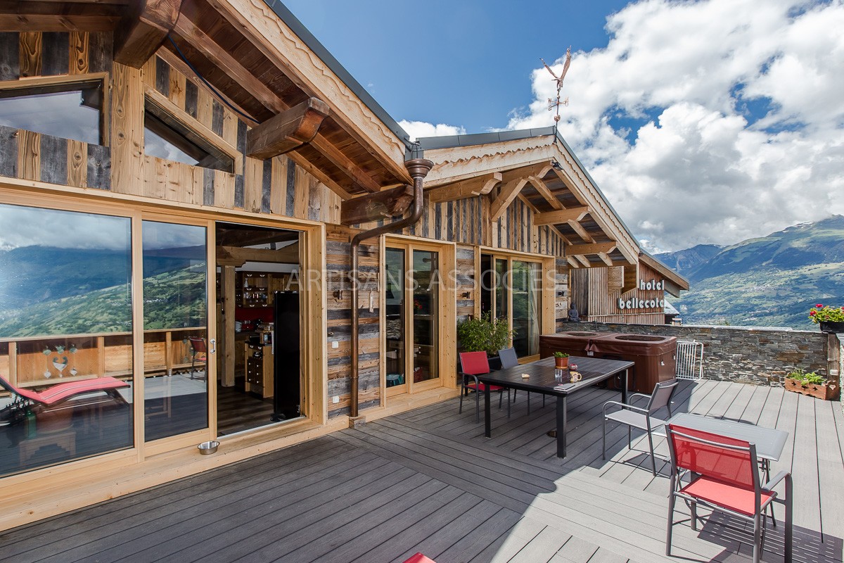 Extérieur chalet  - TERRASSE SUR LE TOIT